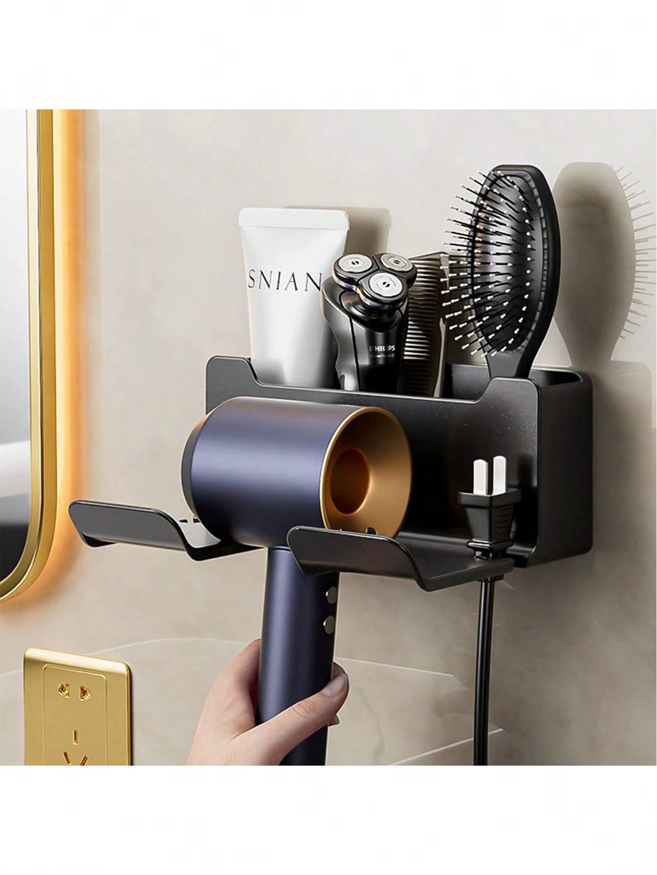 Hair Dryer Holder Wall