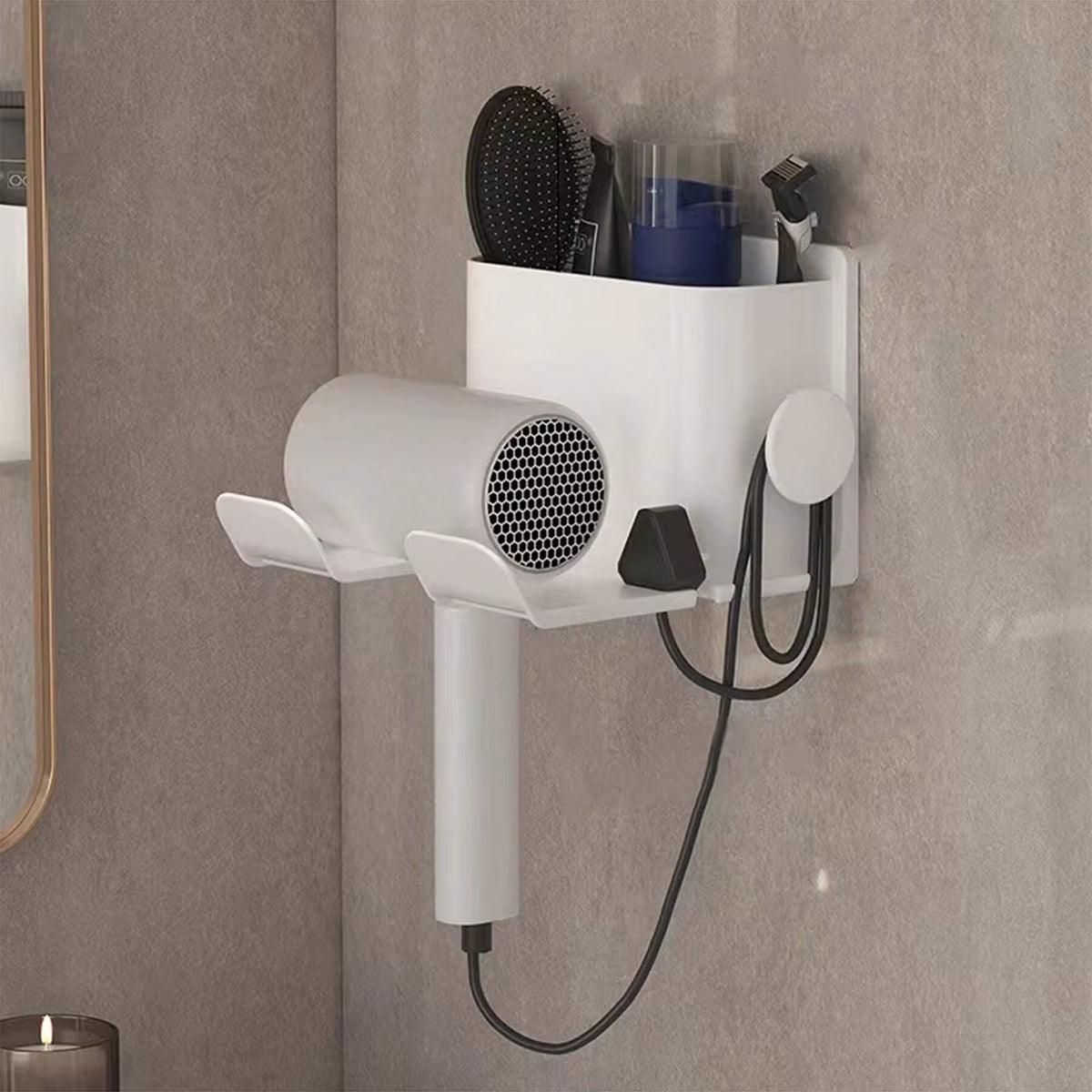 Hair Dryer Holder Wall