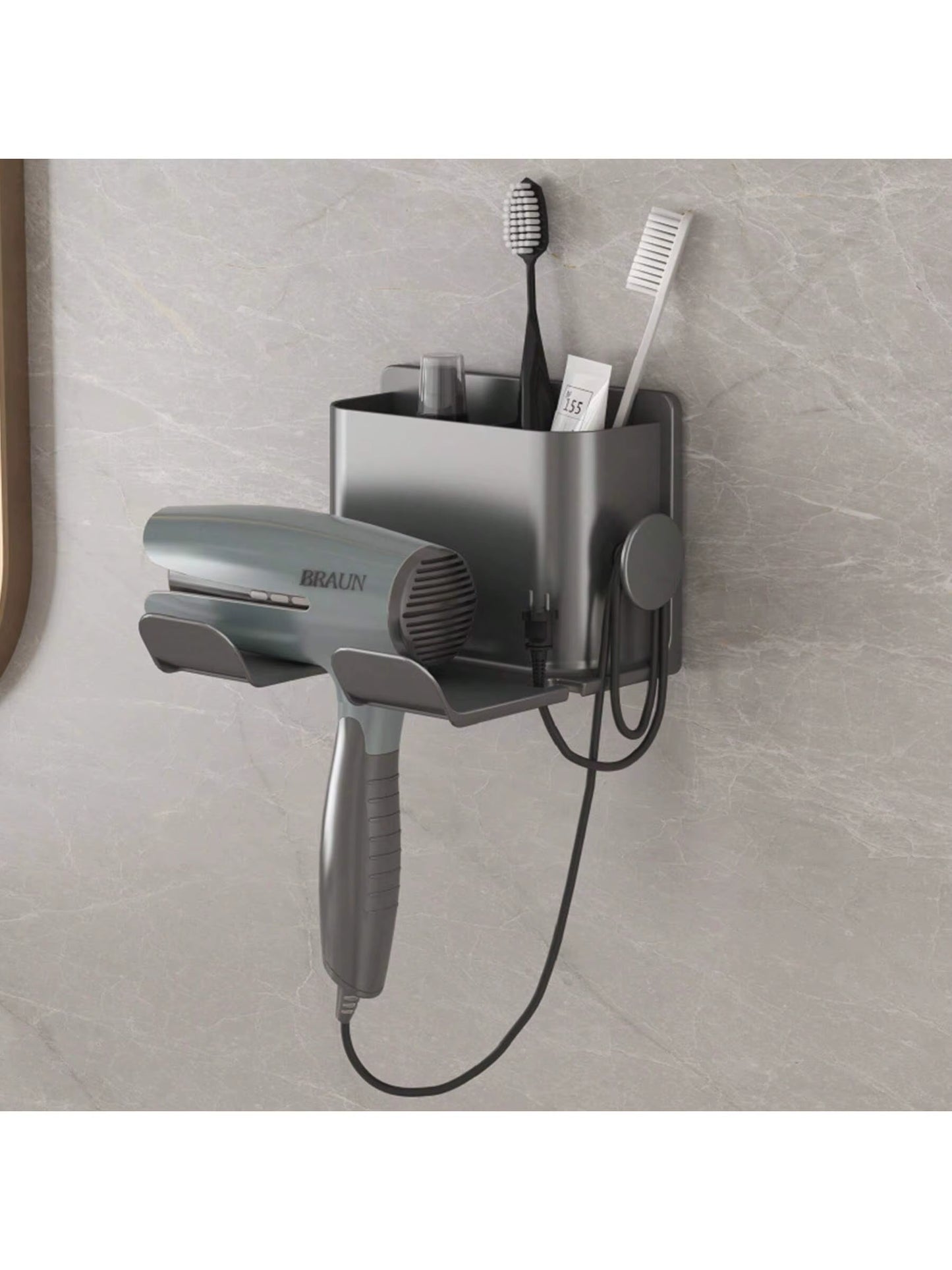 Hair Dryer Holder Wall 
