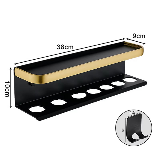 Hairdryer Holder Wall Mount Suitable for all Dryers and Stylers